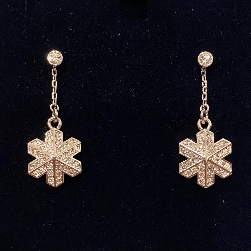 Swarovski Flower Earrings